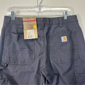 NWT 8R Carhartt Women’s Original Fit 102080 Crawford Pant Purple